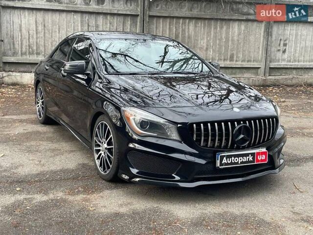Черный Мерседес ЦЛА-класс, объемом двигателя 2 л и пробегом 198 тыс. км за 15990 $, фото 2 на Automoto.ua