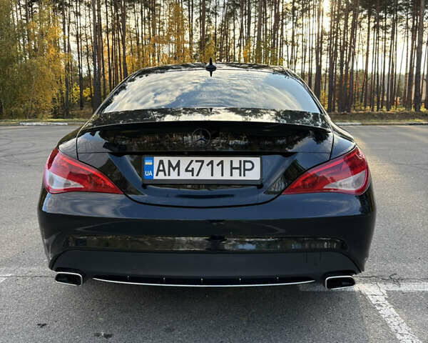 Черный Мерседес ЦЛА-класс, объемом двигателя 1.99 л и пробегом 174 тыс. км за 13300 $, фото 12 на Automoto.ua
