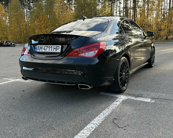 Черный Мерседес ЦЛА-класс, объемом двигателя 1.99 л и пробегом 174 тыс. км за 13300 $, фото 3 на Automoto.ua