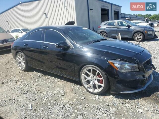 Черный Мерседес ЦЛА-класс, объемом двигателя 2 л и пробегом 90 тыс. км за 3000 $, фото 3 на Automoto.ua