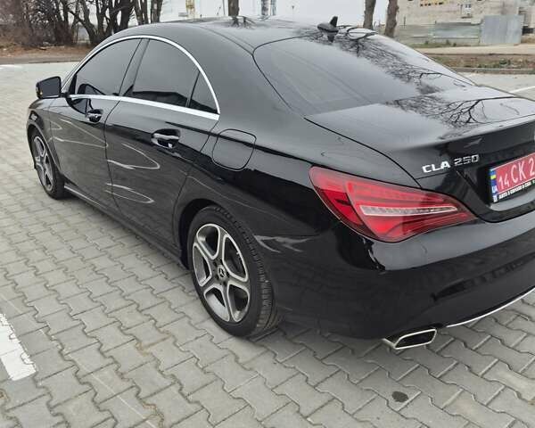 Черный Мерседес ЦЛА-класс, объемом двигателя 1.99 л и пробегом 130 тыс. км за 16700 $, фото 1 на Automoto.ua