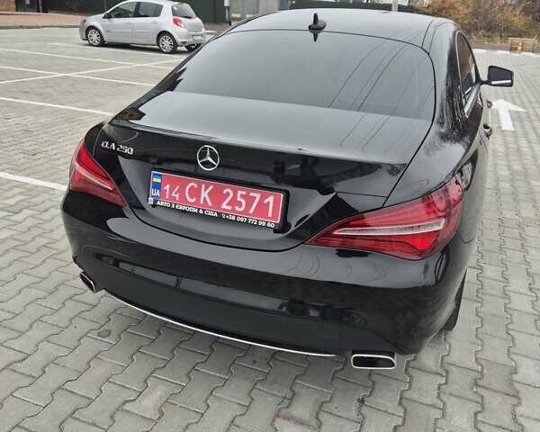 Черный Мерседес ЦЛА-класс, объемом двигателя 1.99 л и пробегом 130 тыс. км за 16700 $, фото 6 на Automoto.ua