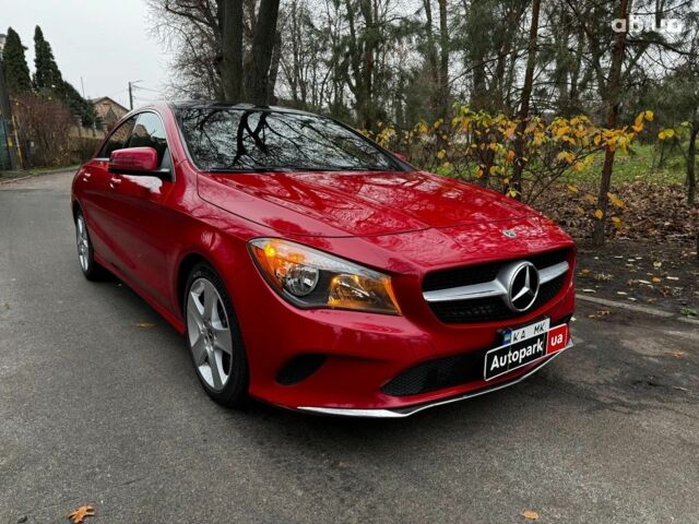Красный Мерседес ЦЛА-класс, объемом двигателя 2 л и пробегом 128 тыс. км за 17490 $, фото 2 на Automoto.ua