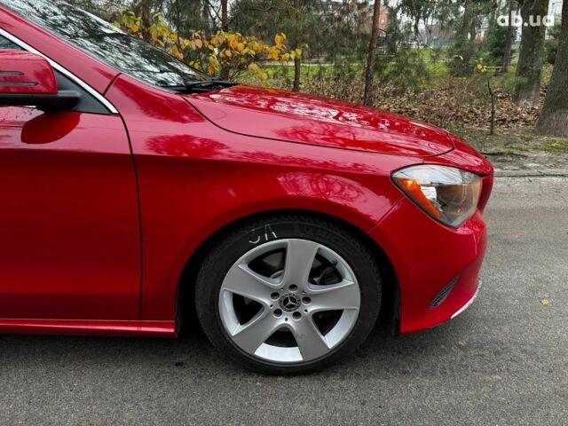 Красный Мерседес ЦЛА-класс, объемом двигателя 2 л и пробегом 128 тыс. км за 17490 $, фото 4 на Automoto.ua