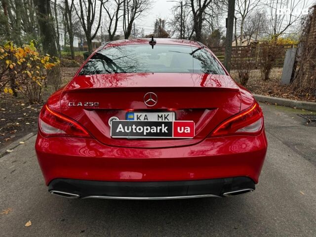 Красный Мерседес ЦЛА-класс, объемом двигателя 2 л и пробегом 128 тыс. км за 17490 $, фото 6 на Automoto.ua