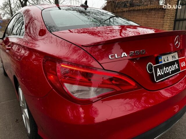 Красный Мерседес ЦЛА-класс, объемом двигателя 2 л и пробегом 128 тыс. км за 17490 $, фото 8 на Automoto.ua