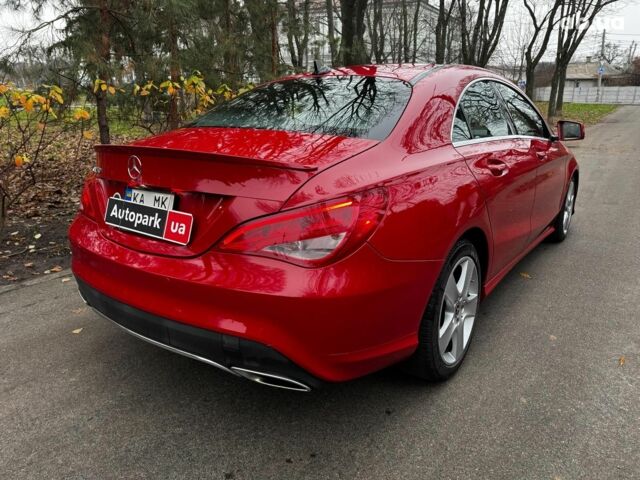 Красный Мерседес ЦЛА-класс, объемом двигателя 2 л и пробегом 128 тыс. км за 17490 $, фото 5 на Automoto.ua