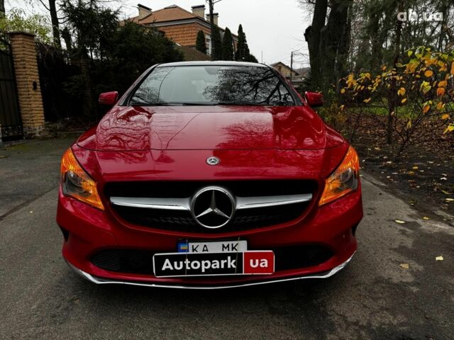 Красный Мерседес ЦЛА-класс, объемом двигателя 2 л и пробегом 128 тыс. км за 17490 $, фото 1 на Automoto.ua