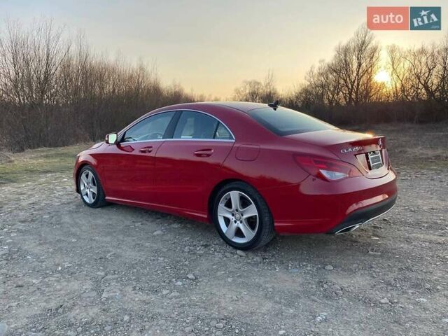 Красный Мерседес ЦЛА-класс, объемом двигателя 2 л и пробегом 159 тыс. км за 13200 $, фото 1 на Automoto.ua