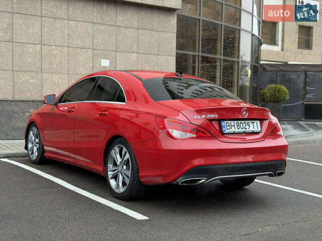 Красный Мерседес ЦЛА-класс, объемом двигателя 2 л и пробегом 109 тыс. км за 12750 $, фото 8 на Automoto.ua