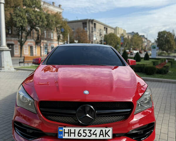 Красный Мерседес ЦЛА-класс, объемом двигателя 1.99 л и пробегом 133 тыс. км за 13999 $, фото 7 на Automoto.ua