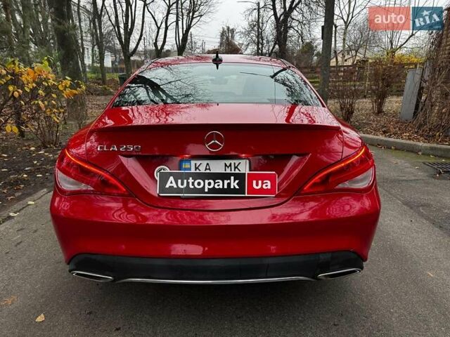 Красный Мерседес ЦЛА-класс, объемом двигателя 2 л и пробегом 128 тыс. км за 17490 $, фото 5 на Automoto.ua