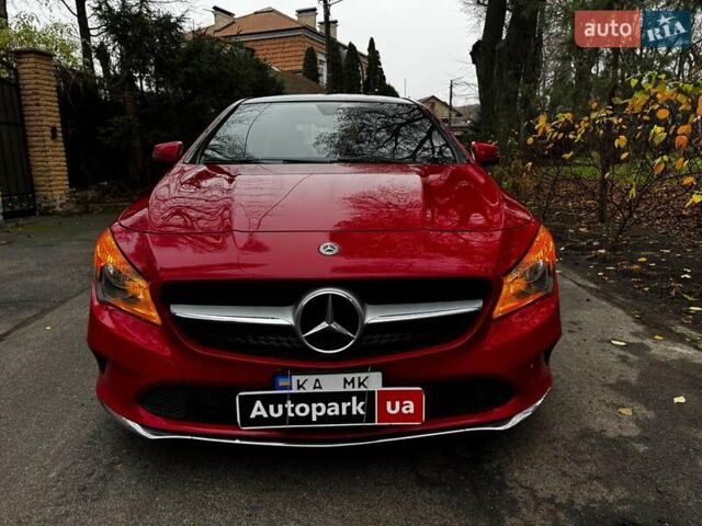 Красный Мерседес ЦЛА-класс, объемом двигателя 2 л и пробегом 128 тыс. км за 17490 $, фото 1 на Automoto.ua