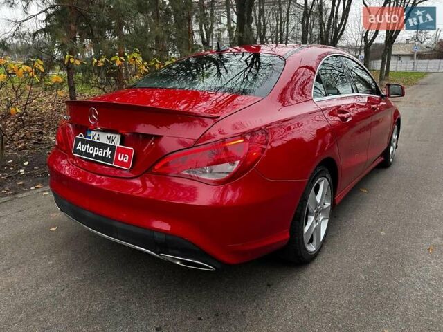 Красный Мерседес ЦЛА-класс, объемом двигателя 2 л и пробегом 128 тыс. км за 17490 $, фото 6 на Automoto.ua
