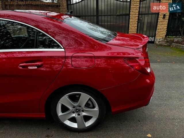 Красный Мерседес ЦЛА-класс, объемом двигателя 2 л и пробегом 128 тыс. км за 17490 $, фото 9 на Automoto.ua