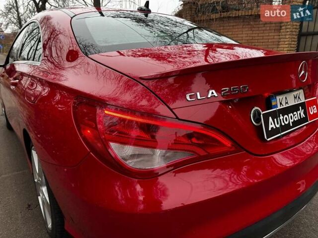 Красный Мерседес ЦЛА-класс, объемом двигателя 2 л и пробегом 128 тыс. км за 17490 $, фото 8 на Automoto.ua