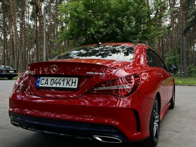 Красный Мерседес ЦЛА-класс, объемом двигателя 2 л и пробегом 60 тыс. км за 19500 $, фото 7 на Automoto.ua