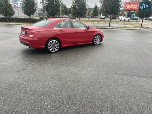 Червоний Мерседес ЦЛА-клас, об'ємом двигуна 2 л та пробігом 140 тис. км за 16000 $, фото 1 на Automoto.ua