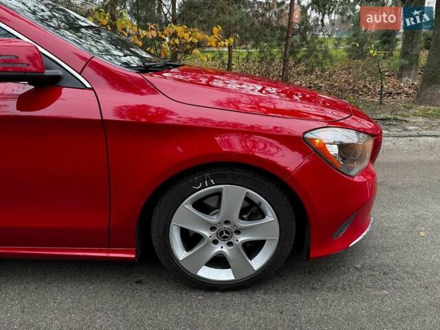 Красный Мерседес ЦЛА-класс, объемом двигателя 2 л и пробегом 128 тыс. км за 17490 $, фото 4 на Automoto.ua