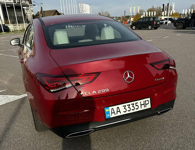 Красный Мерседес ЦЛА-класс, объемом двигателя 2 л и пробегом 28 тыс. км за 45000 $, фото 1 на Automoto.ua