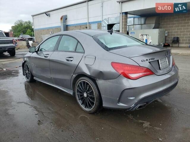 Серый Мерседес ЦЛА-класс, объемом двигателя 2 л и пробегом 96 тыс. км за 2900 $, фото 1 на Automoto.ua