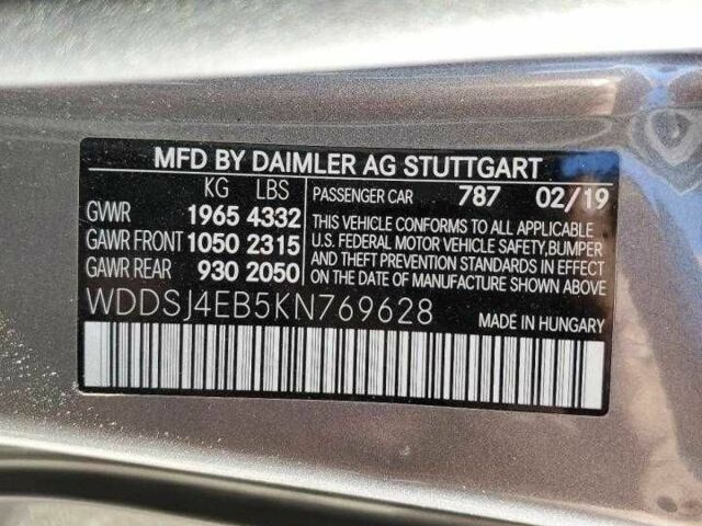 Сірий Мерседес ЦЛА-клас, об'ємом двигуна 2 л та пробігом 34 тис. км за 3300 $, фото 12 на Automoto.ua