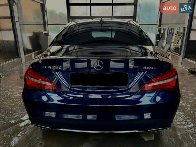 Синий Мерседес ЦЛА-класс, объемом двигателя 2 л и пробегом 98 тыс. км за 21500 $, фото 1 на Automoto.ua
