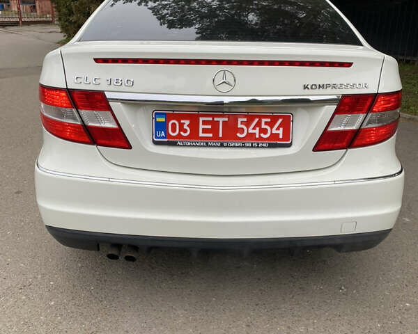 Белый Мерседес ЦЛЦ-класс, объемом двигателя 1.8 л и пробегом 172 тыс. км за 6950 $, фото 9 на Automoto.ua