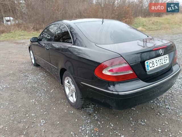 Черный Мерседес ЦЛК-Класс, объемом двигателя 2.69 л и пробегом 203 тыс. км за 5999 $, фото 4 на Automoto.ua