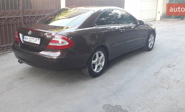 Коричневый Мерседес ЦЛК-Класс, объемом двигателя 1.8 л и пробегом 180 тыс. км за 7500 $, фото 8 на Automoto.ua