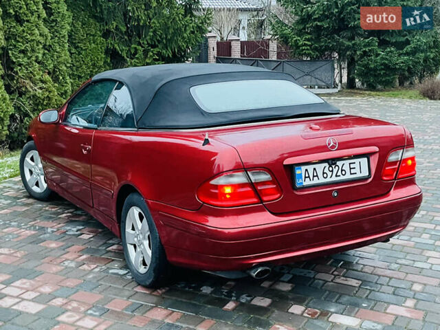 Червоний Мерседес ЦЛК-Клас, об'ємом двигуна 3.2 л та пробігом 216 тис. км за 5500 $, фото 9 на Automoto.ua