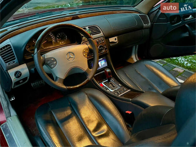 Червоний Мерседес ЦЛК-Клас, об'ємом двигуна 3.2 л та пробігом 216 тис. км за 5500 $, фото 29 на Automoto.ua