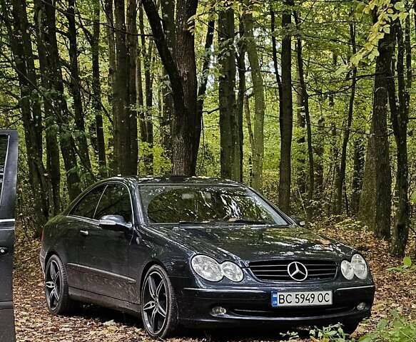 Сірий Мерседес ЦЛК-Клас, об'ємом двигуна 2 л та пробігом 247 тис. км за 7999 $, фото 19 на Automoto.ua