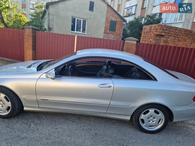 Сірий Мерседес ЦЛК-Клас, об'ємом двигуна 3.2 л та пробігом 217 тис. км за 7500 $, фото 14 на Automoto.ua