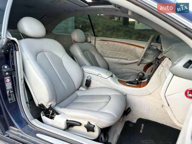 Синий Мерседес ЦЛК-Класс, объемом двигателя 2.6 л и пробегом 375 тыс. км за 6999 $, фото 10 на Automoto.ua