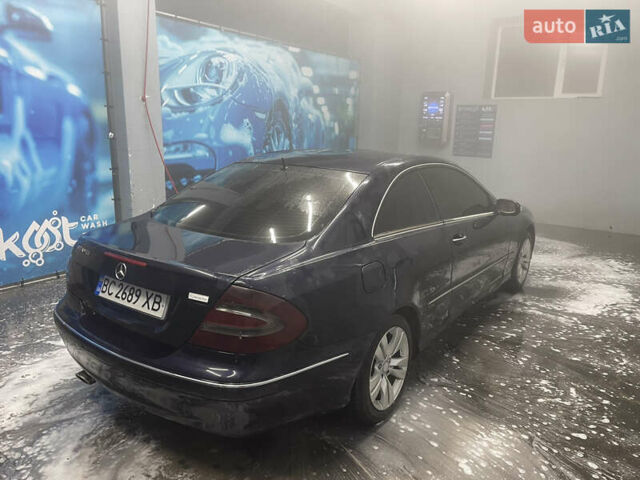 Синий Мерседес ЦЛК-Класс, объемом двигателя 2.6 л и пробегом 230 тыс. км за 6800 $, фото 3 на Automoto.ua