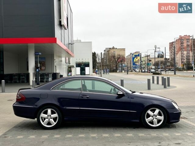 Синий Мерседес ЦЛК-Класс, объемом двигателя 2.7 л и пробегом 346 тыс. км за 7000 $, фото 6 на Automoto.ua