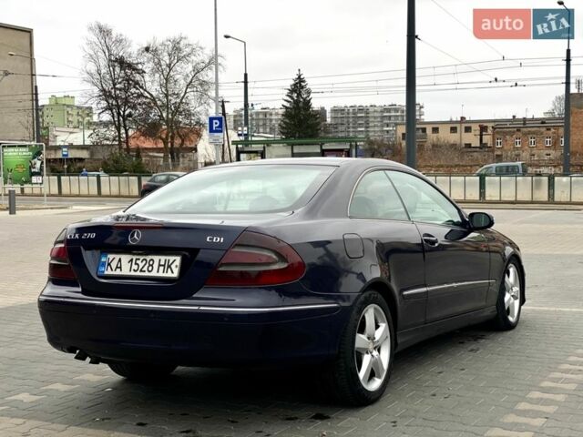 Синий Мерседес ЦЛК-Класс, объемом двигателя 2.7 л и пробегом 346 тыс. км за 7000 $, фото 8 на Automoto.ua
