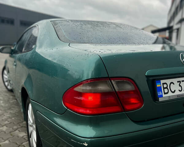Зелений Мерседес ЦЛК-Клас, об'ємом двигуна 2 л та пробігом 250 тис. км за 2850 $, фото 7 на Automoto.ua