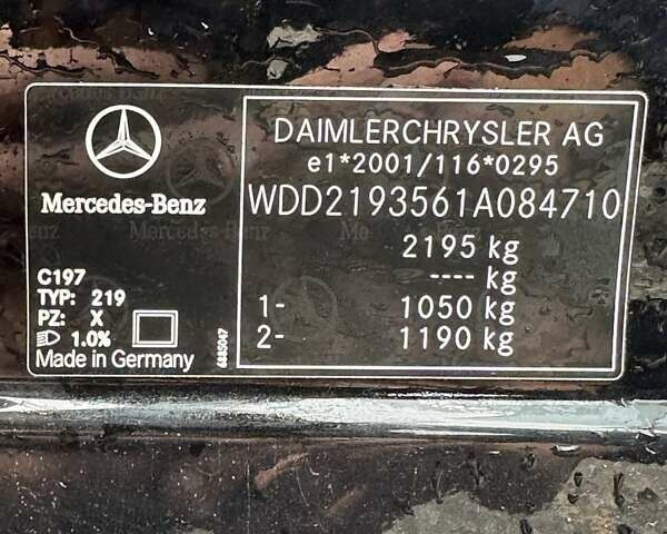 Черный Мерседес ЦЛС-Класс, объемом двигателя 3.5 л и пробегом 171 тыс. км за 9800 $, фото 40 на Automoto.ua