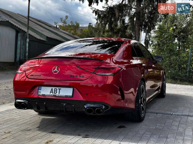 Красный Мерседес ЦЛС-Класс, объемом двигателя 3 л и пробегом 95 тыс. км за 59500 $, фото 1 на Automoto.ua