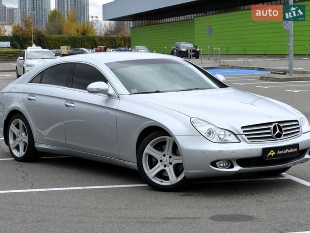 Серый Мерседес ЦЛС-Класс, объемом двигателя 3.5 л и пробегом 135 тыс. км за 12899 $, фото 3 на Automoto.ua