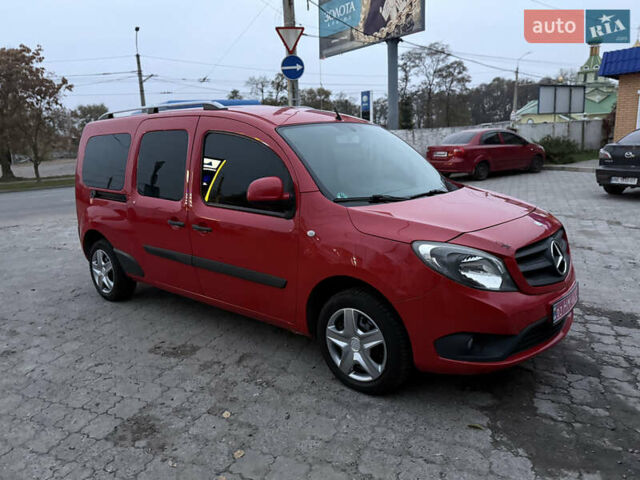 Красный Мерседес Ситан, объемом двигателя 1.5 л и пробегом 187 тыс. км за 11599 $, фото 4 на Automoto.ua
