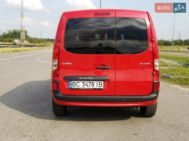 Красный Мерседес Ситан, объемом двигателя 1.46 л и пробегом 235 тыс. км за 10500 $, фото 1 на Automoto.ua