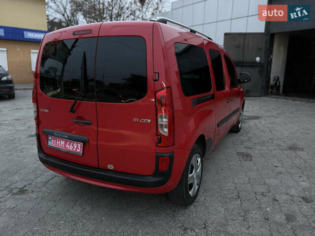 Красный Мерседес Ситан, объемом двигателя 1.5 л и пробегом 187 тыс. км за 11599 $, фото 9 на Automoto.ua