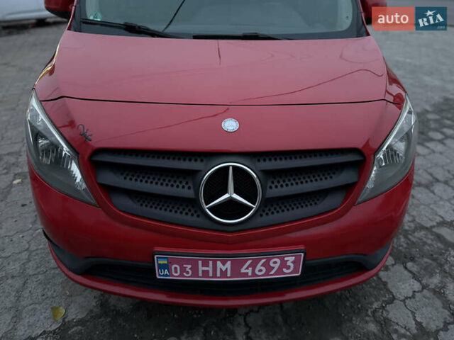 Красный Мерседес Ситан, объемом двигателя 1.5 л и пробегом 187 тыс. км за 11599 $, фото 19 на Automoto.ua