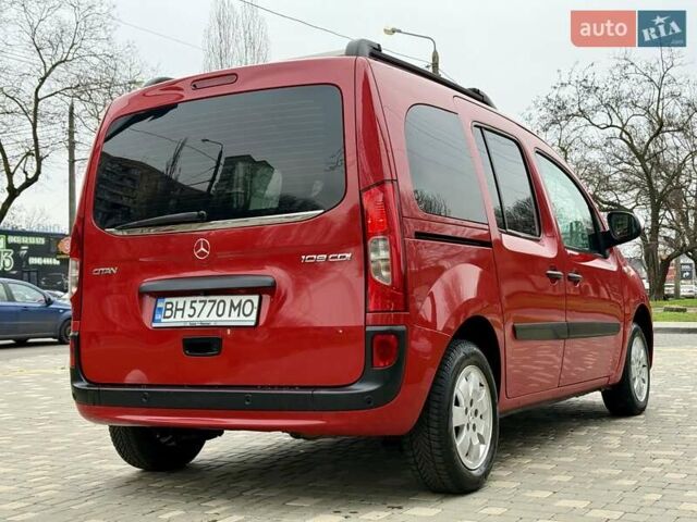 Красный Мерседес Ситан, объемом двигателя 1.46 л и пробегом 187 тыс. км за 10999 $, фото 10 на Automoto.ua
