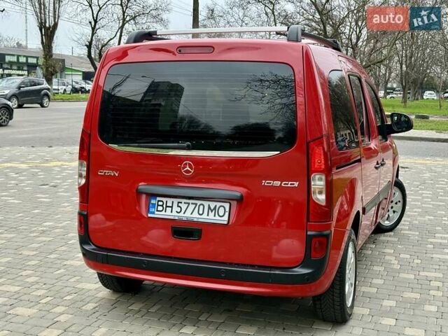 Красный Мерседес Ситан, объемом двигателя 1.46 л и пробегом 187 тыс. км за 10999 $, фото 18 на Automoto.ua