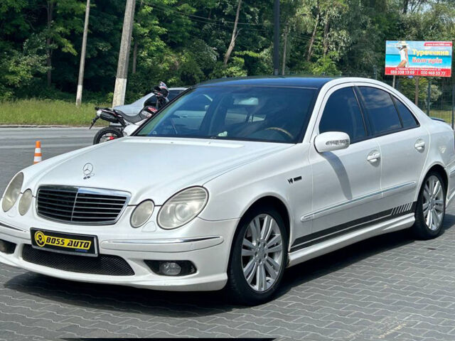 Белый Мерседес E 220, объемом двигателя 2.1 л и пробегом 402 тыс. км за 6800 $, фото 2 на Automoto.ua