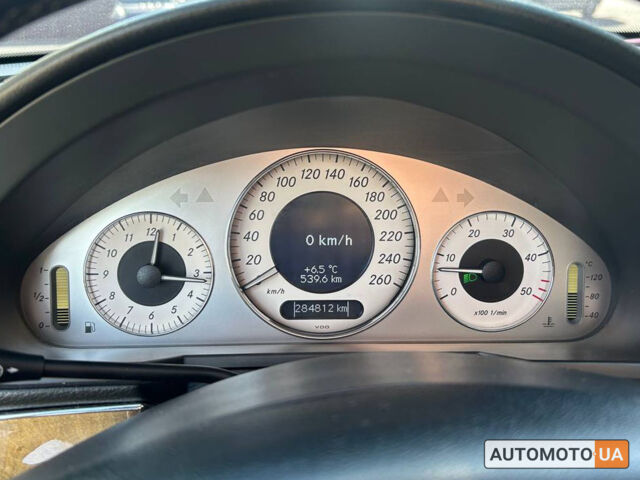 Черный Мерседес Е 280, объемом двигателя 3 л и пробегом 285 тыс. км за 7999 $, фото 9 на Automoto.ua